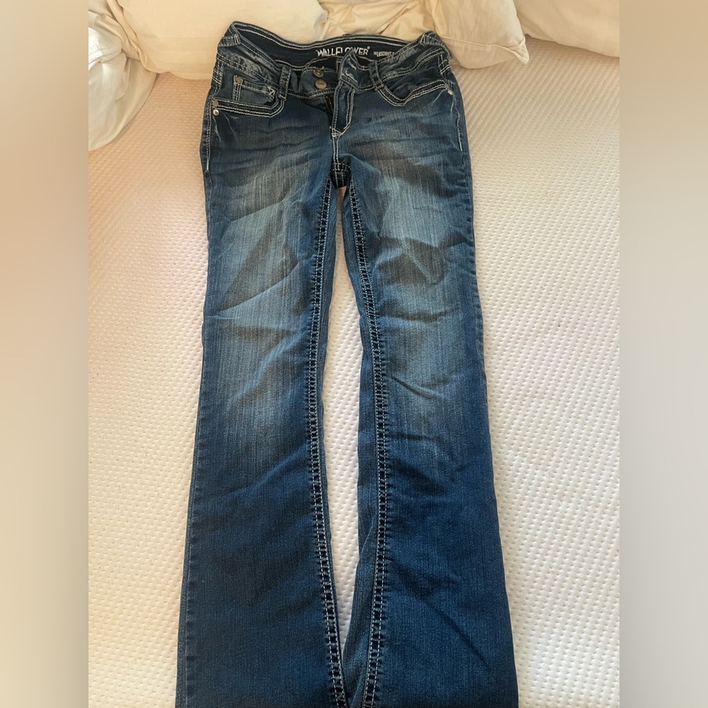 Boot Cut dark wash jeans